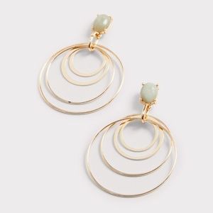Thirty-Nine 42 Aven Multi Circle Hoop Earrings